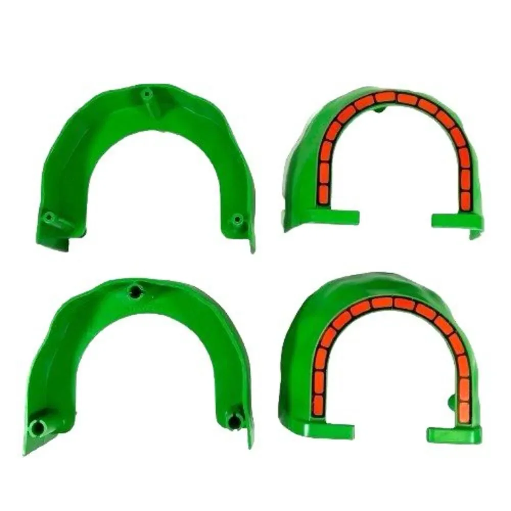 Rare Tomy Thomas Train Tunnel Green 4 Piece Vintage Trackmaster Original HTF